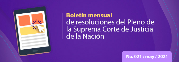 Boletín Mensual No 21 - Mayo 2021