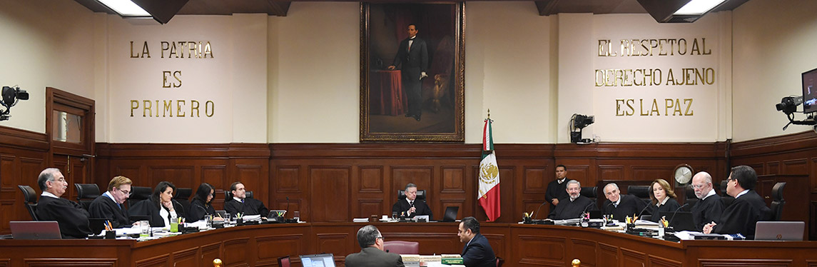 El Pleno de la Suprema Corte de Justicia de la Nación