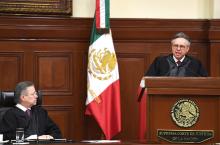 Sesión Solemne del Pleno de la SCJN, toma de protesta a cinco Jueces de Distrito en el Alto Tribunal de la SCJN